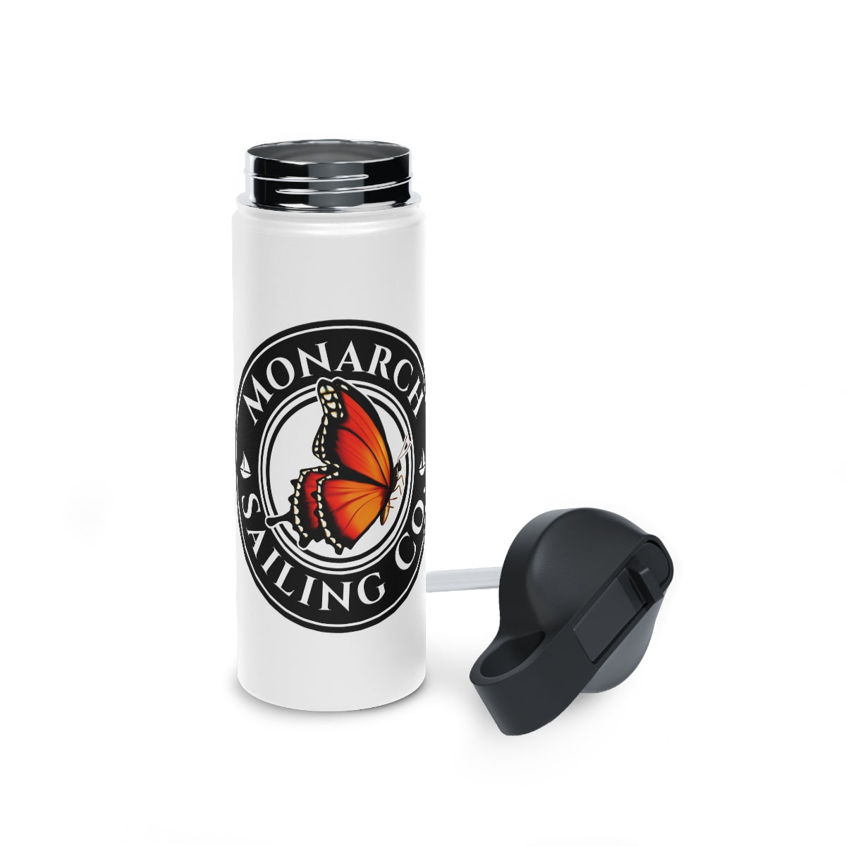 Stainless Steel Water Bottle, Standard Lid