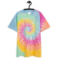 Oversized tie-dye t-shirt